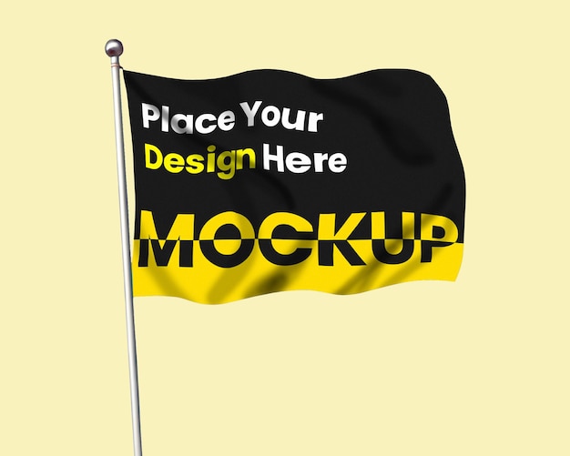 vlag mock-up