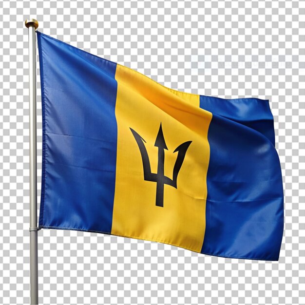 PSD vlag van barbados png