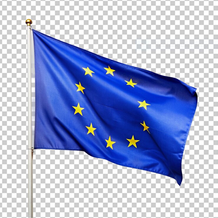 PSD vlag van de europese unie png