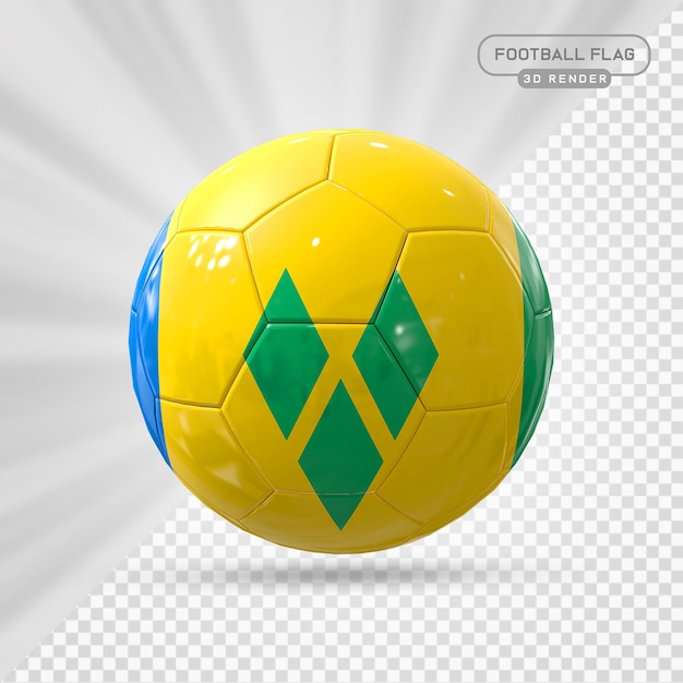 Vlag van de voetbalclub St. Vincent en de Grenadines