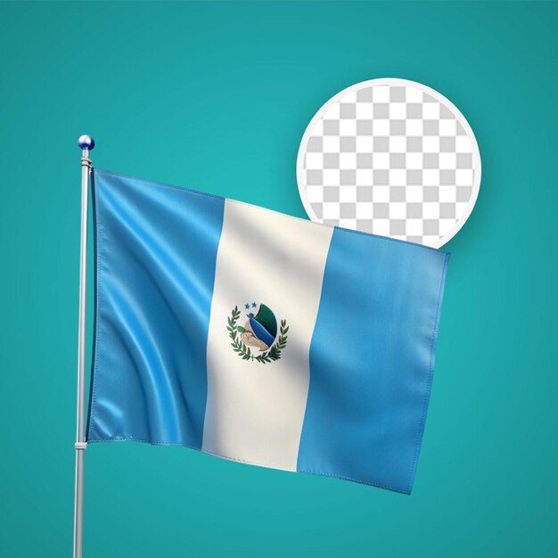 PSD vlag van guatemala