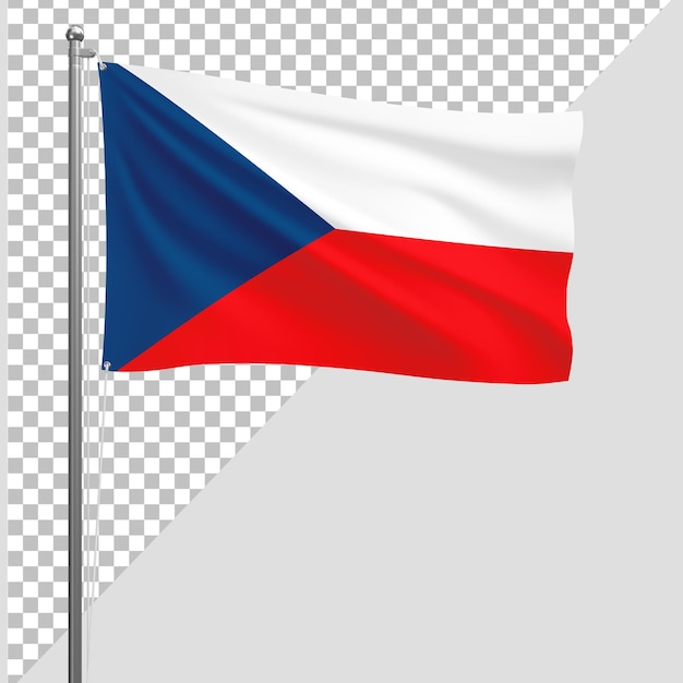 vlag van het land op een doorzichtige achtergrond