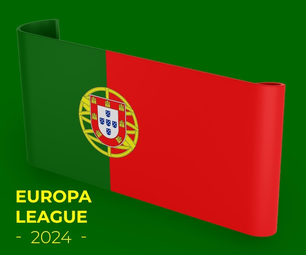 PSD vlag van portugal