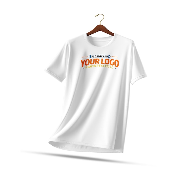 Vliegend T-shirt mockup