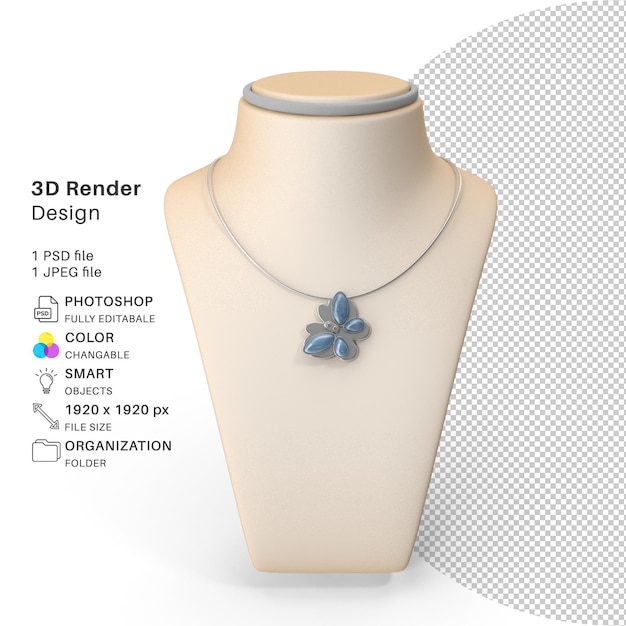 Vlinderhanger 3D-modellering PSD-bestand Realistische vlinder