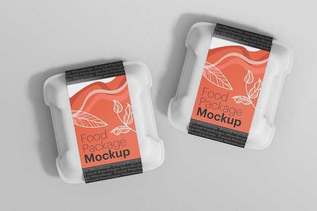 Voedselpakket mockup