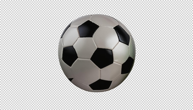 Voetbalbal Op Transparante Achtergrond