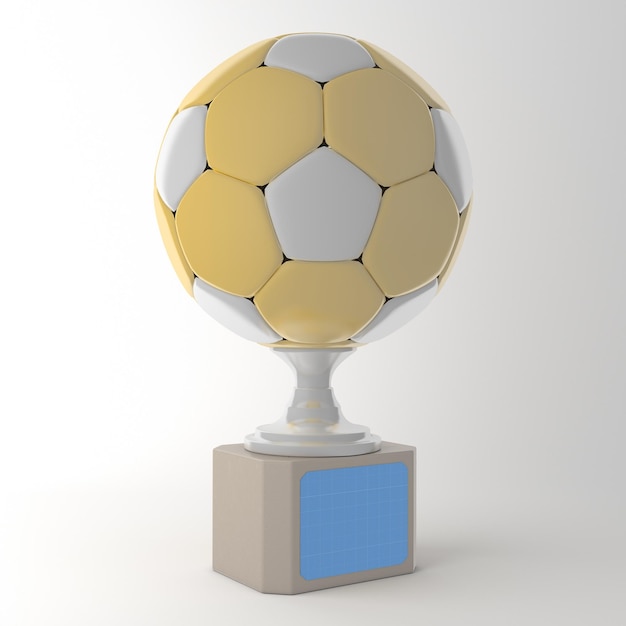 PSD voetbaltrofee linkerkant