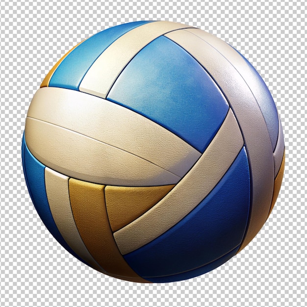 PSD volley ball on transparent background