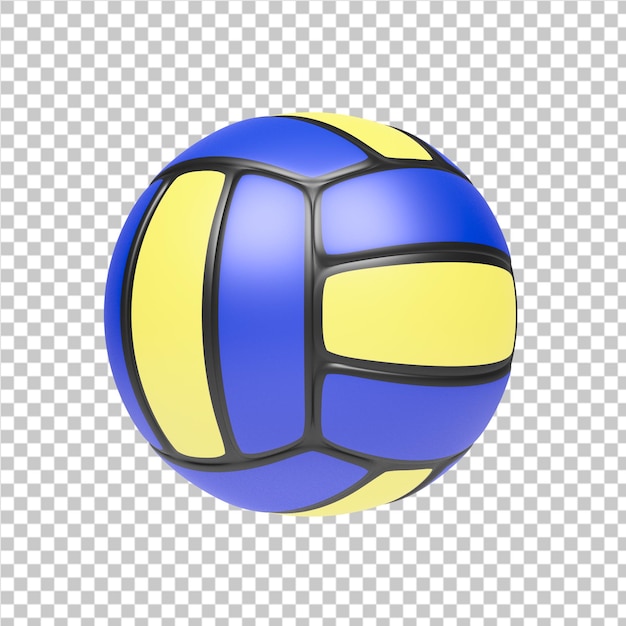 PSD バレーボール3dイラスト