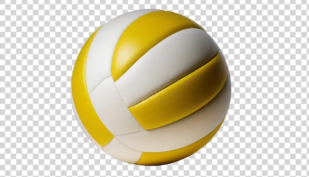 PSD volleyball ball isolated on a transparent background