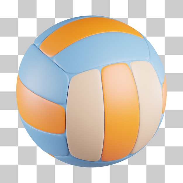 PSD volleyball equipment 3d icon