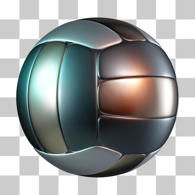 PSD volleyball equipment 3d icon