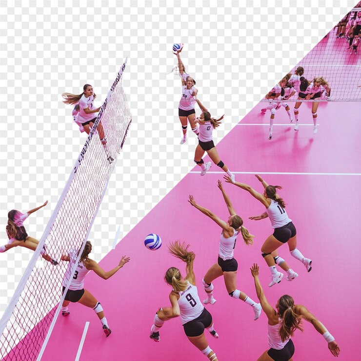 PSD a volleyball game with the number 10 on it