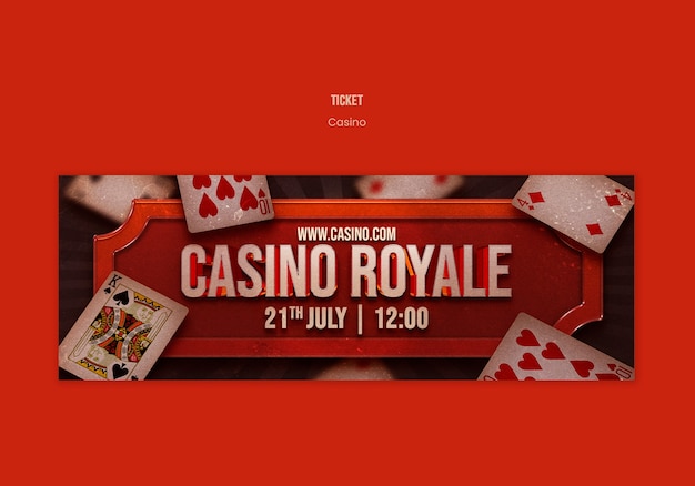 Vorm voor casino-evenementen