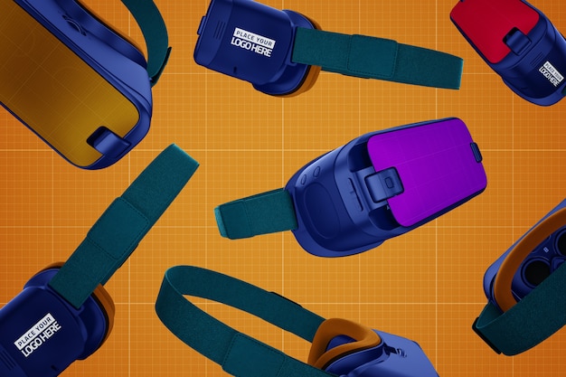 vr glasses mockup