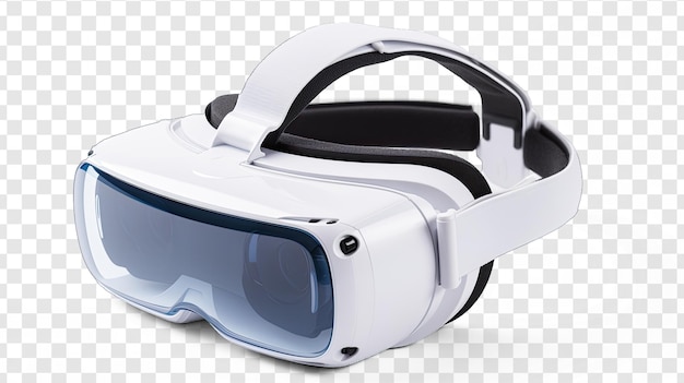 PSD vr headset on transparency background psd