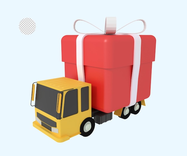 Vrachtwagen cadeau