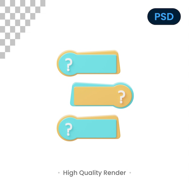 PSD vragenvenster ui frame