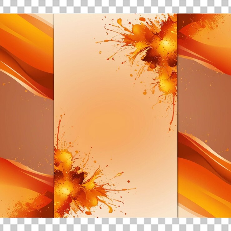 PSD vreugdevolle oranje gloed