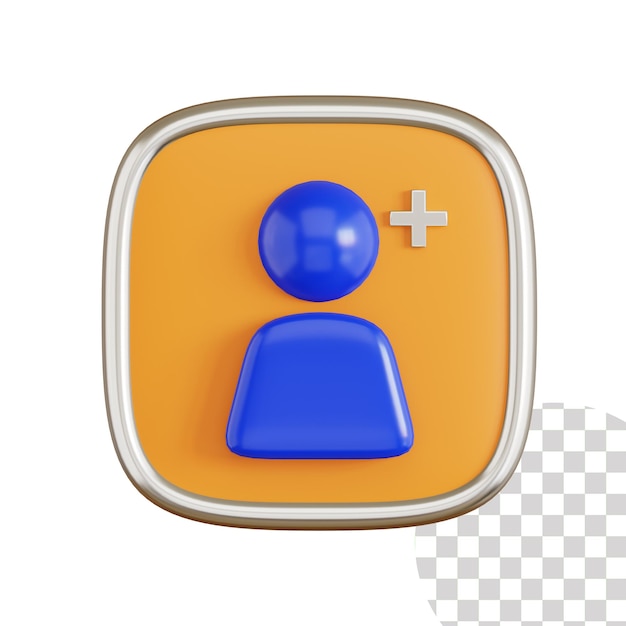 PSD vriend 3d-pictogram toevoegen