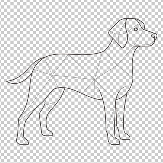 Vrije vector met de hand getekende illustratie van een olifant