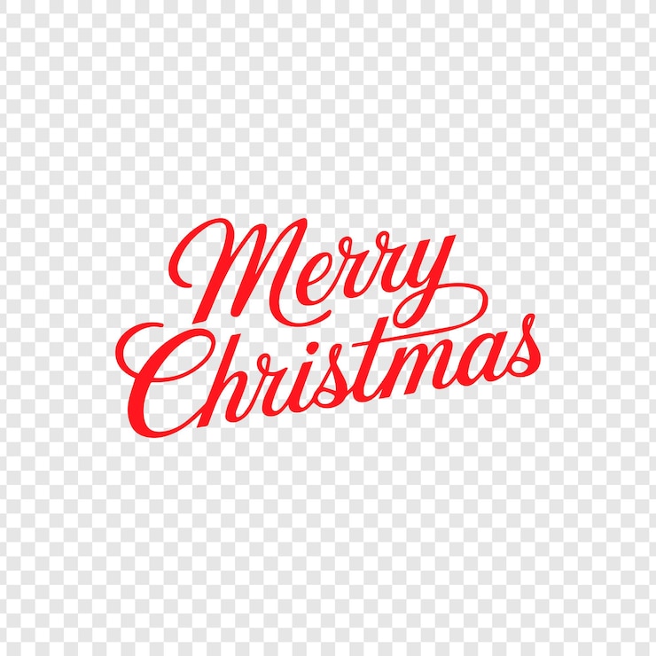 PSD vrolijk kerstfeest tekst script