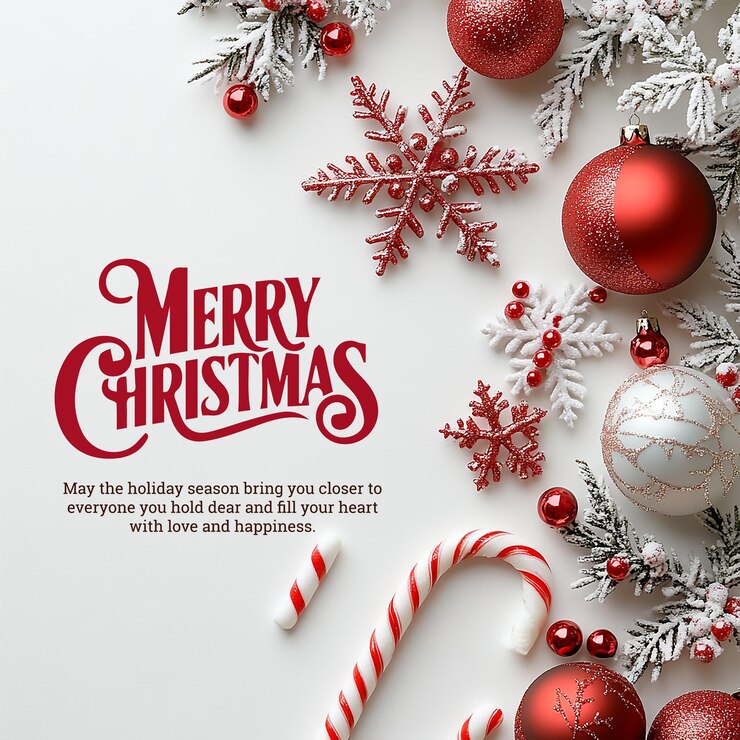 PSD vrolijke kerstposterontwerp