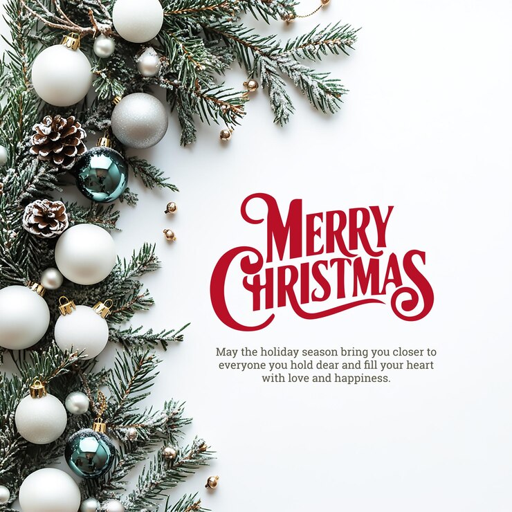 PSD vrolijke kerstposterontwerp