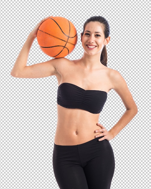 PSD vrouw basketbal spelen