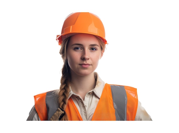 PSD vrouwelijke bouwplaatsingenieur