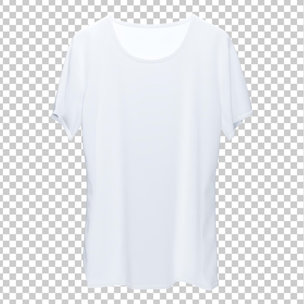 Vrouwen met een wit T-shirt met een doorzichtige achtergrond