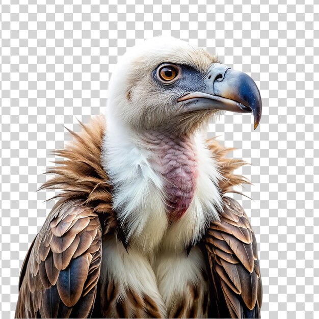 PSD vulture isolated on transparent background