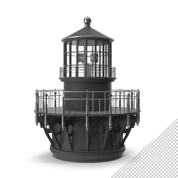 PSD vuurtoren top png