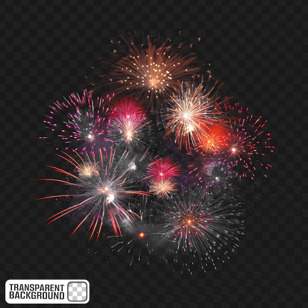 Vuurwerk Explosie PNG Vibrant Festival amp Celebration Overlay
