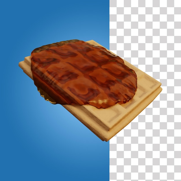 Wafer 3d icon