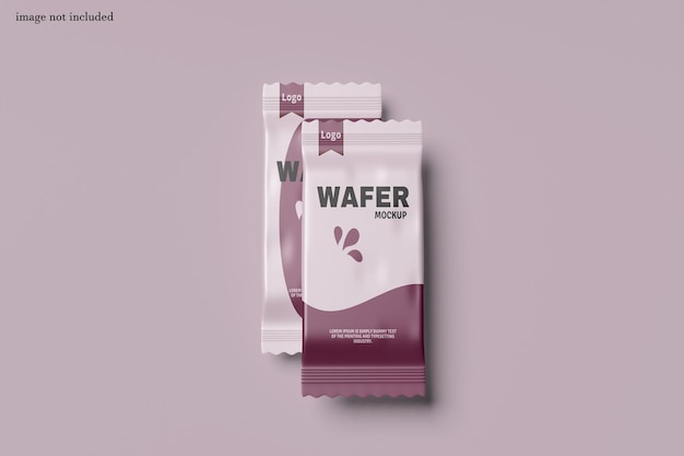 Mock-up di confezionamento di wafer