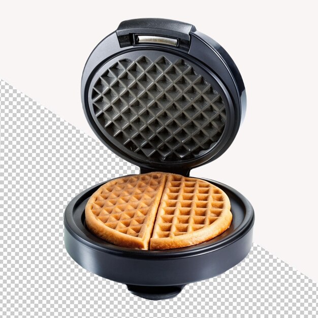 PSD waffle maker su sfondo trasparente