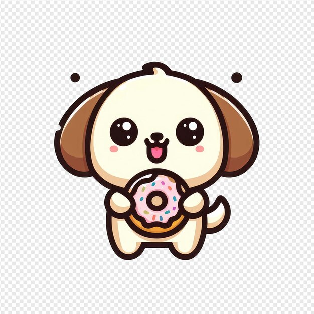 PSD waggish woof png-sticker