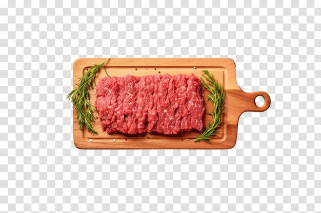 PSD wagyu isolated on transparent background