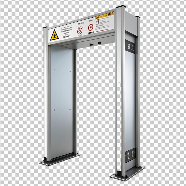 PSD walk through metal detector metal detector door