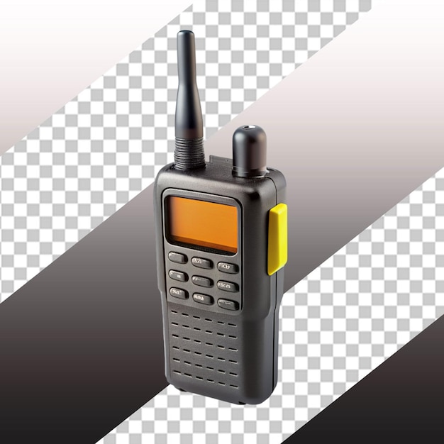 PSD walkie talkie ikona odizolowana ilustracja renderowania 3d