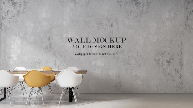 PSD wall background in scandinavian style interior