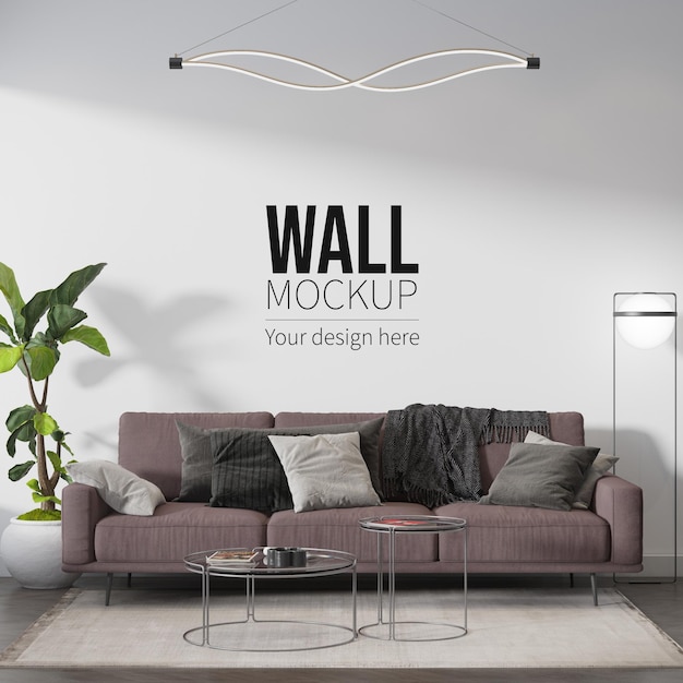 PSD wall mockup for your textures