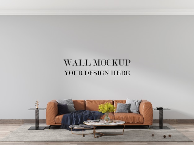 PSD wall mockup