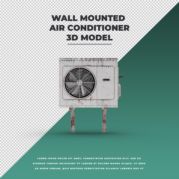 PSD wall mounted air conditioner