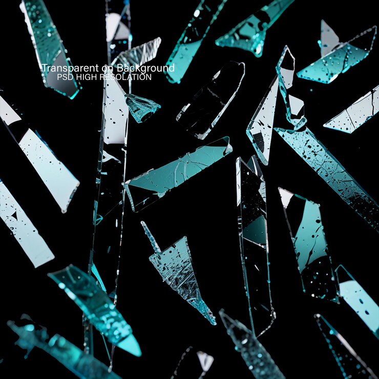 PSD a wall of silver metal with a blue background and the words silver  on black background
