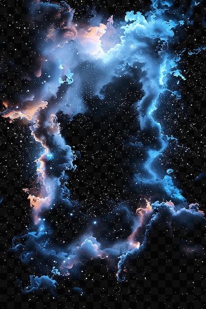 PSD a wall of stars with a background of stars and nebula