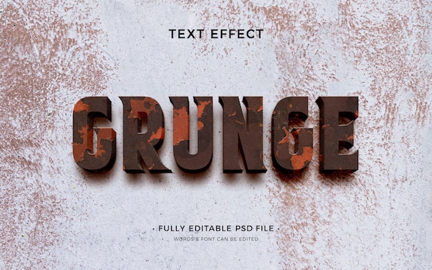 Wall  text effect