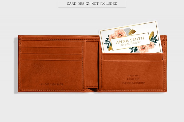 Wallet mockup